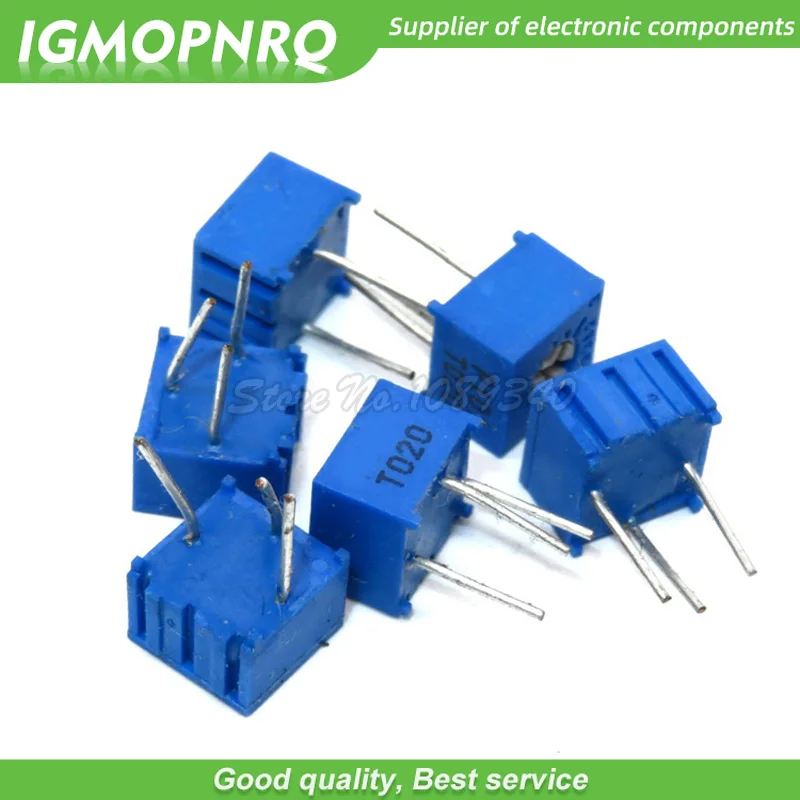 10Pcs 3362P-202LF 3362P 202 2k ohm Trimpot Trimmer Potentiometer Variable resistor 3362p-1-202