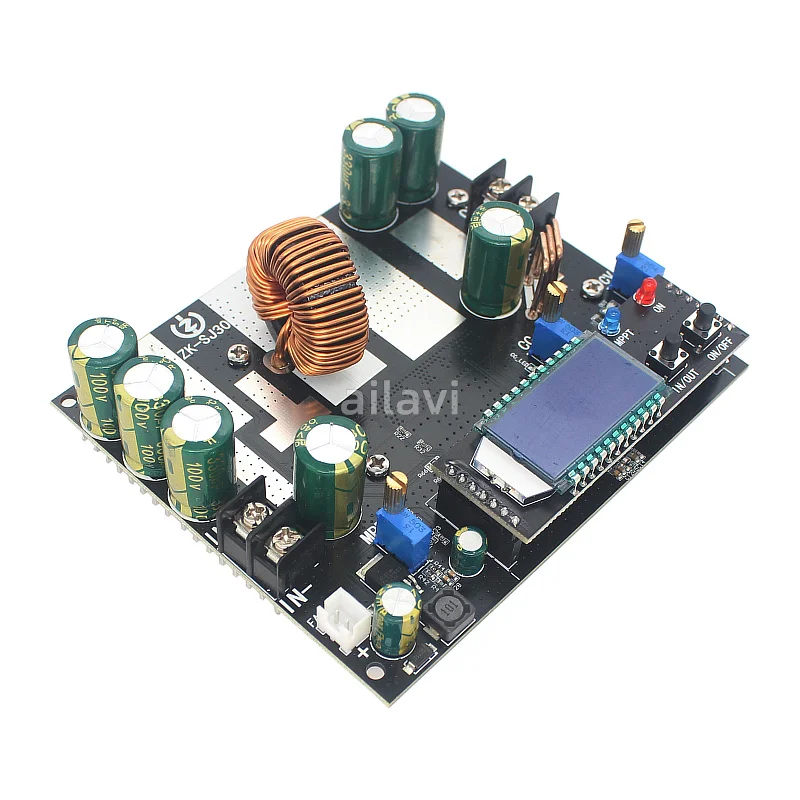 

30A Automatic Step-up Step-down Regulated Power Module 700W DC-DC 6V-80V18V36V Buck Boost Solar MPPT Charging Battery Charge