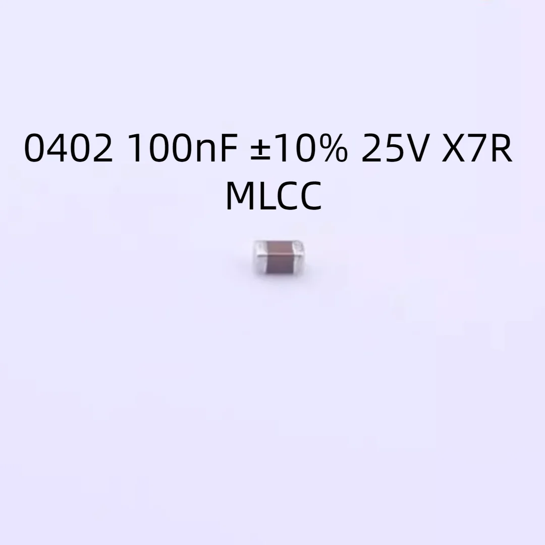 

10000PCS/LOT C1005X7R1E104KT000F Capacitor 0402 100nF ±10% 25V X7R MLCC