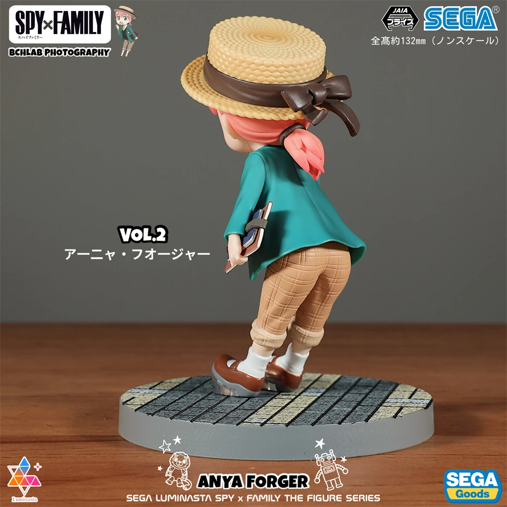 النسخة اليابانية الأصلية SEGA Spy x Family Anya Forger Figure Fashion Suit Dress Version الرسمية اللطيفة جائزة الرسوم المتحركة القابلة للجمع #5
