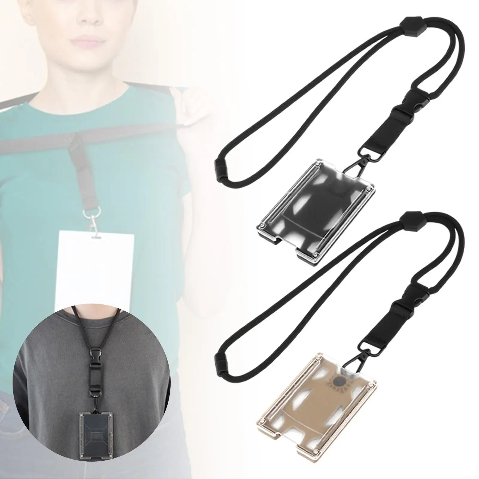 La mejor protección de la tarjeta de identidad contiene hasta 4 tarjetas Tarjeta suspendida Tarjeta de identidad Tarjeta de identidad para