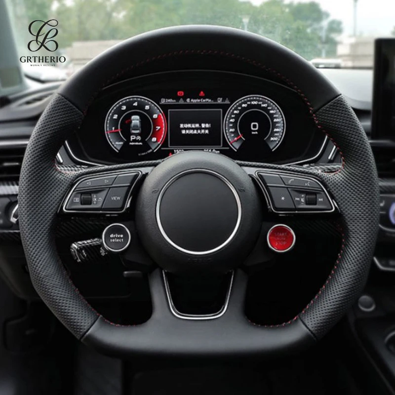 

Suitable for Audi A4 A6L A5 A7 Q3 Q5 upgrade to S4 S5 S6 S7 flat-bottom steering wheel modification