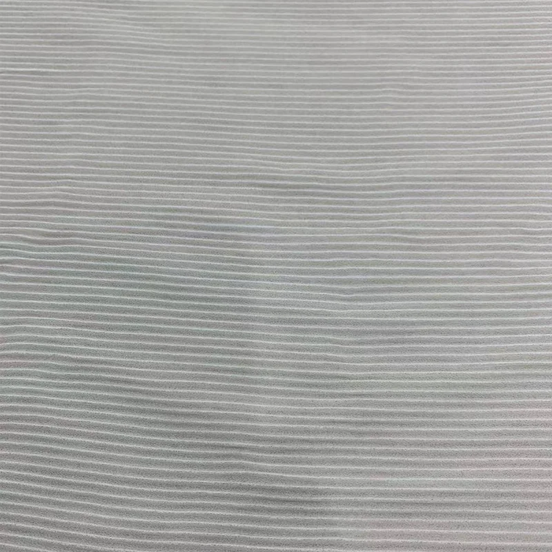 High Twist Pearl Chiffon Fabric Organ Pleated Fabric 148cm Wide Home Spinning DIY women's Handmade Craft Material Half A Meter