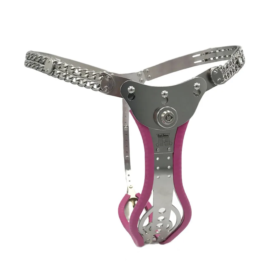 Black Emperor SM New Style Women's Stainless Steel Chastity Belt Adult Products Wholesale