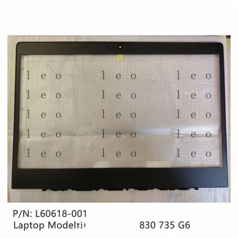 

CC New For HP Elitebook 830 735 G6 Front LCD Bezel Cover Frame L60618-001