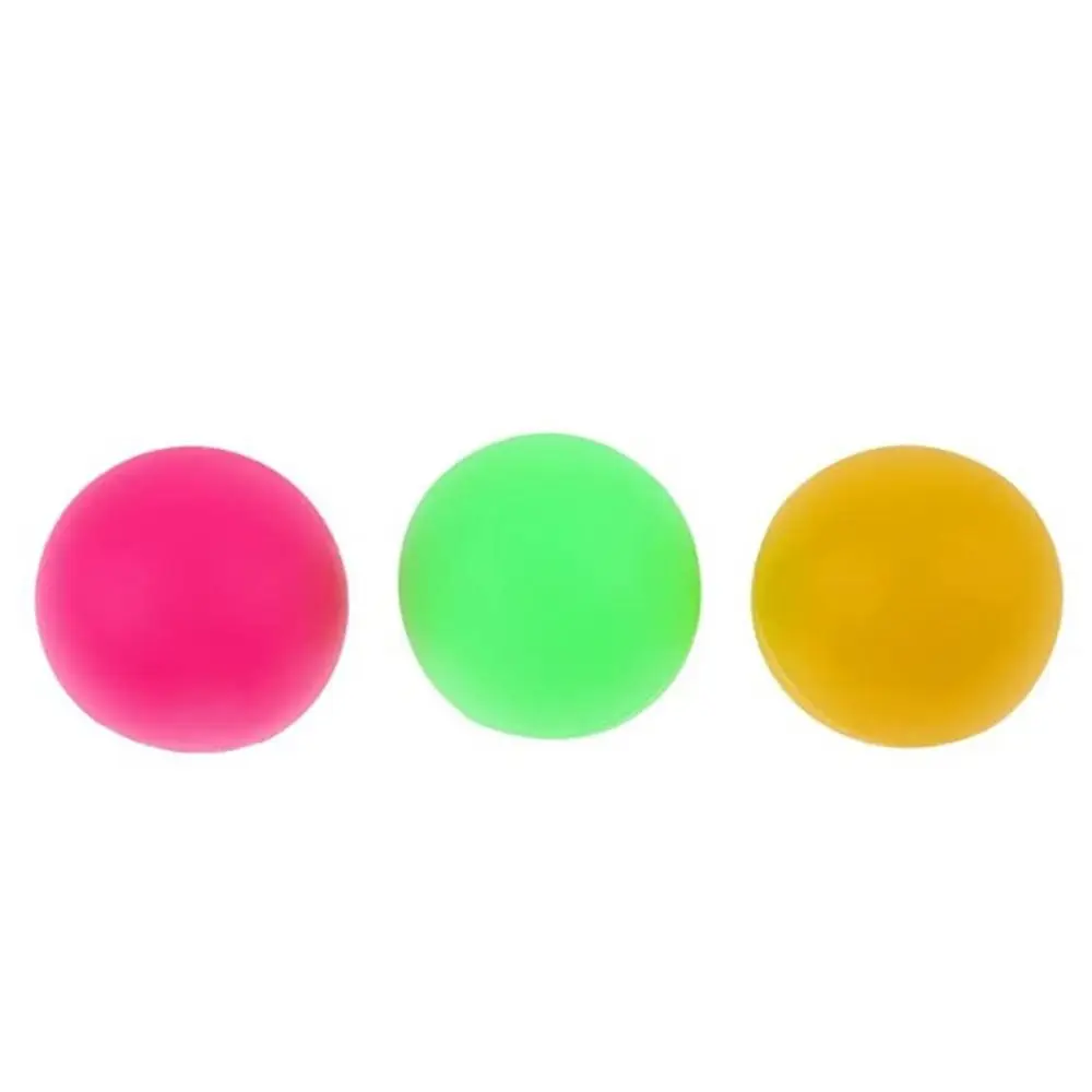 3PCS Multicolor Decoration Toy Practice Exercise Sport Game Table Tennis Cricket Training Beach Balls