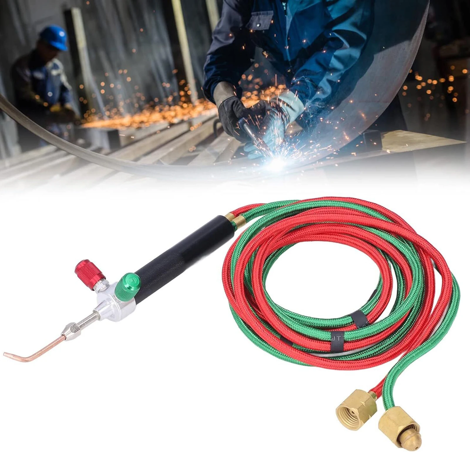 

Инструмент для сварки ювелирных изделий 2 м/6,56 футов 1700 ℃ /3092 ℉ Набор из 5 насадок для паяльника, для ремонта ювелирных изделий, рукоделия, металлических скульптур