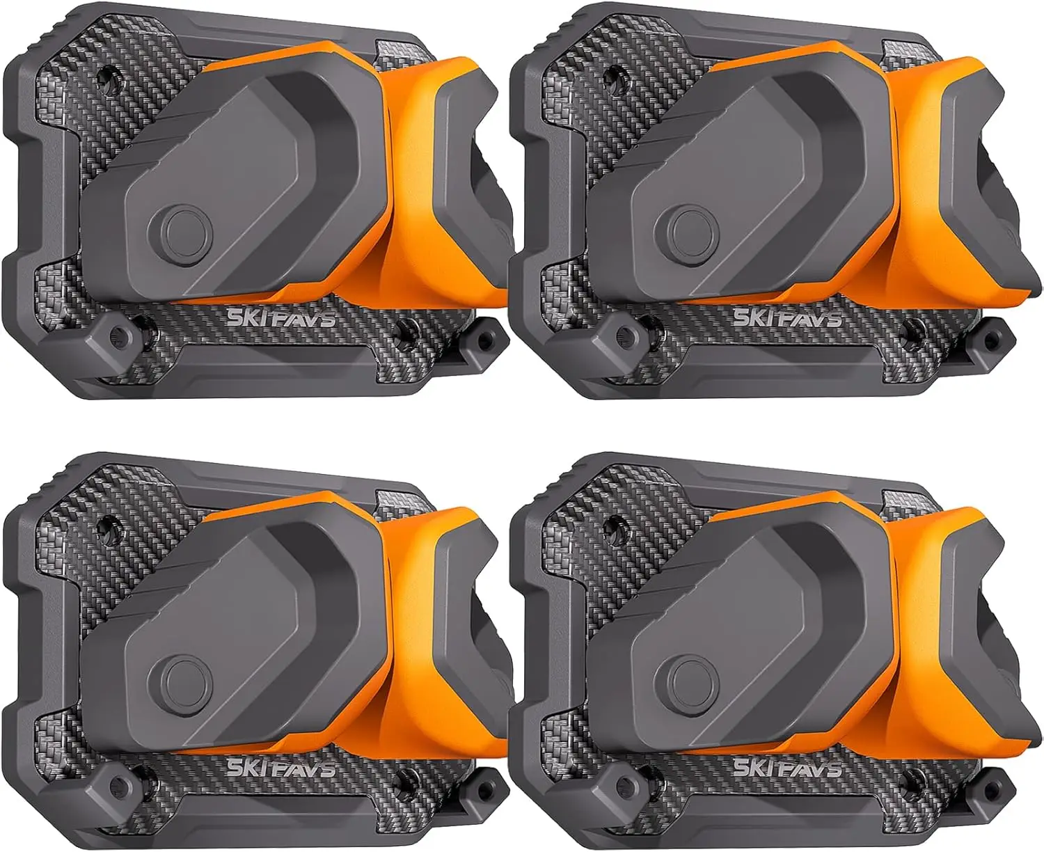 

Ski & Snowboard Wall Ra For Garage Wall Fits Any Ski/Board, Ski Wall Mount Holders Damage-Free Storage Ra, Garage Organization