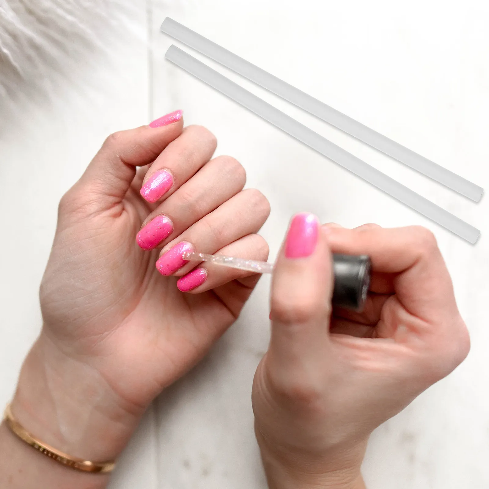 12개 네일 도트펜 세트, 라인스톤, 비즈, 왁스 펜슬 등을 잡기 위한 스티키 팁 포함, 아크릴 네일 DIY 디자인용 도구