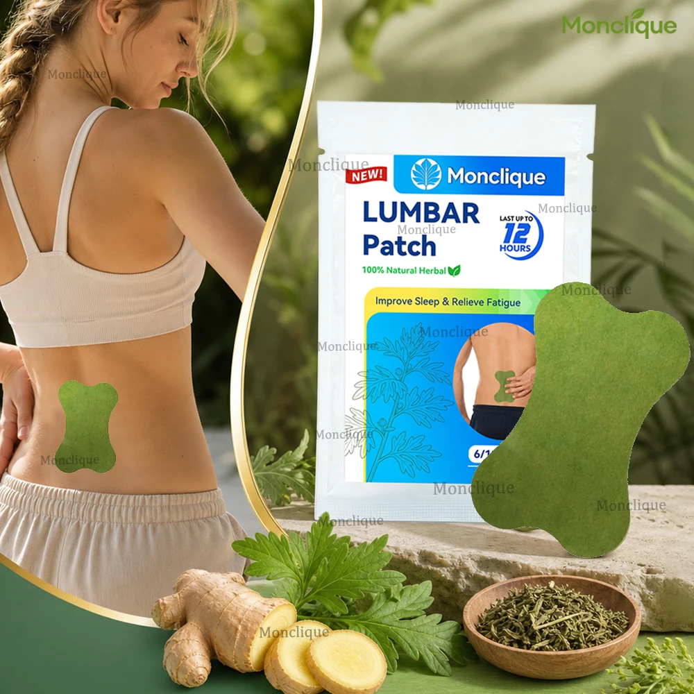 Wormwood Lumbar Patch Waist Protector Breathable Non-woven Fabric Lumbar Support Pad Soothing Relax Sedentary Office Knee Pads
