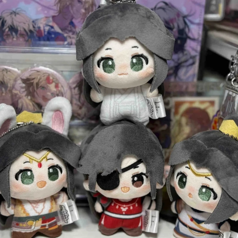 جديد حقيقي Mingyue Loulan سلسلة Tian Guan Ci Fu Xie Lian Hua Cheng ألعاب من القطيفة الكرتون لطيف دمية معلقة سلاسل المفاتيح ديكور الهدايا #1