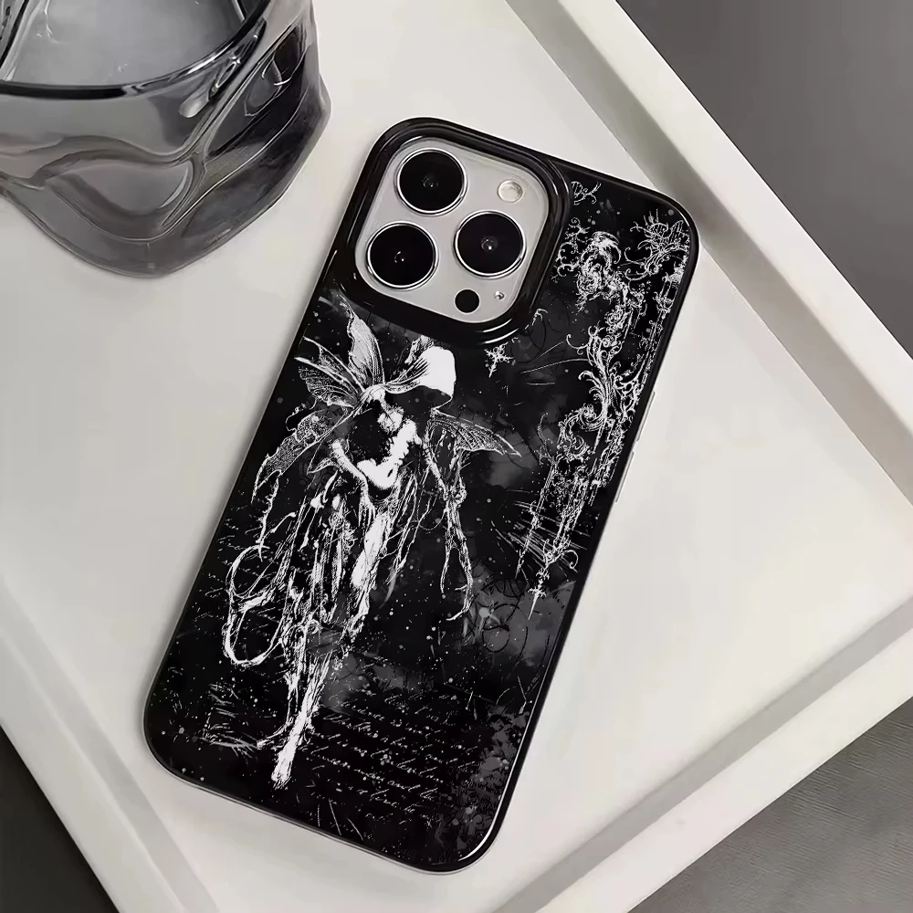 Чехол для телефона Gothic Girl Sculpture для Xiaomi Redmi Note 14 13 12 11 Pro Plus 4G 5G 11S 14C 13C 9T 9A 9C 4A A1 A2 POCO C65 Cover Чехол для телефона Gothic Girl Sculpture для Xiaomi Redmi Note 14 13 12 11 Pro Plus 4G 5G 11S 14C 13C 9T 9A 9C 4A A1 A2 POCO C65 Cover