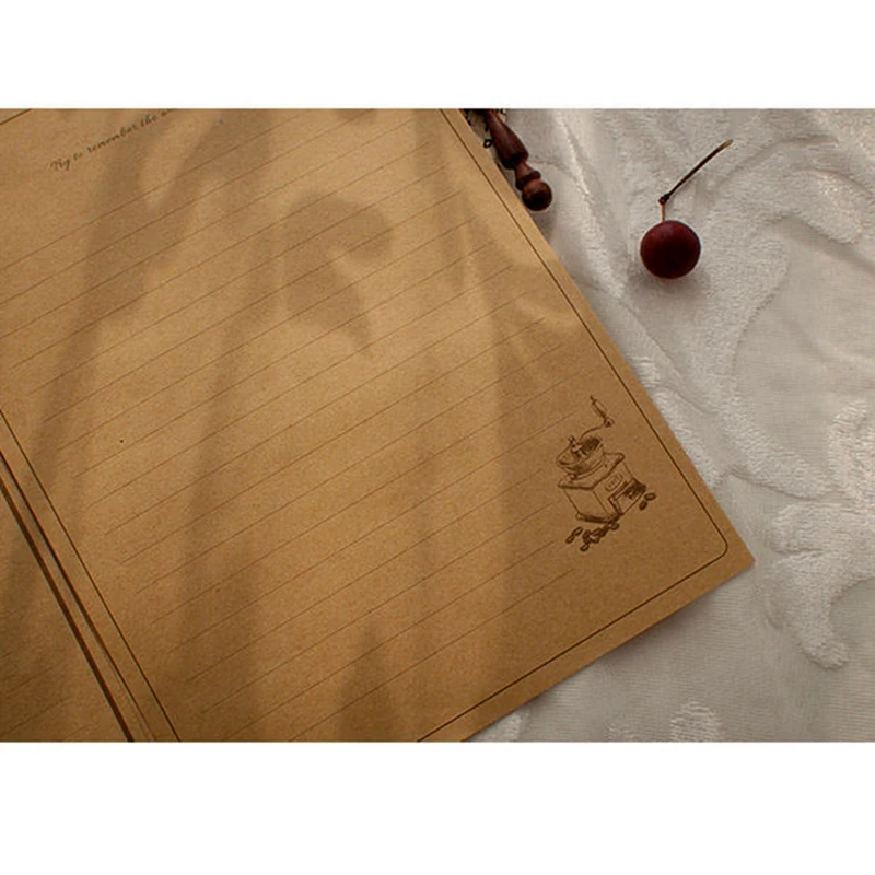 36 Pcs Vintage Kraft Paper Writing Paper European Style Paper For Letter Writing Letter Paper Stationery, Number 16