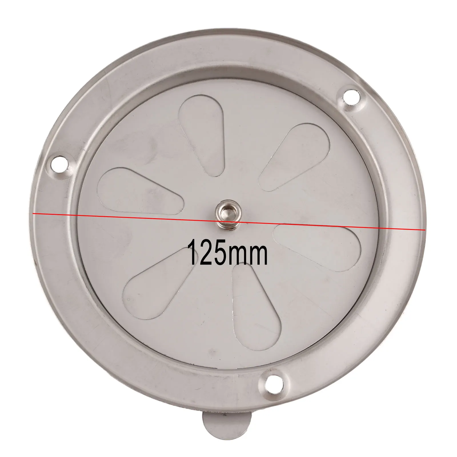 1pc 125 millimetri Air Vent BBQ Grill SmokerExhaust Vent Stufa Air Vent Serranda di Ricambio Per La Camera di Prova del Forno Accesso Ad Alta Temperatura