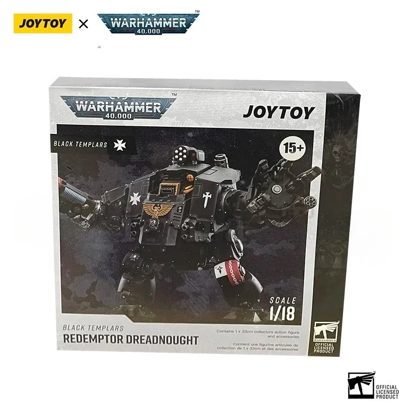 

In Stock JOYTOY 1/18 Action Figure Mecha Black T Redemptor Dreadnought Anime Model Toy Gift