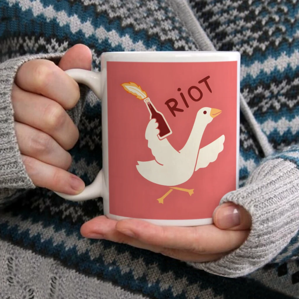 

RiotCoffee Mug Tea Cup 11oz Coffee Cup Funny Birthday Ceramic Mug Personalized Cup