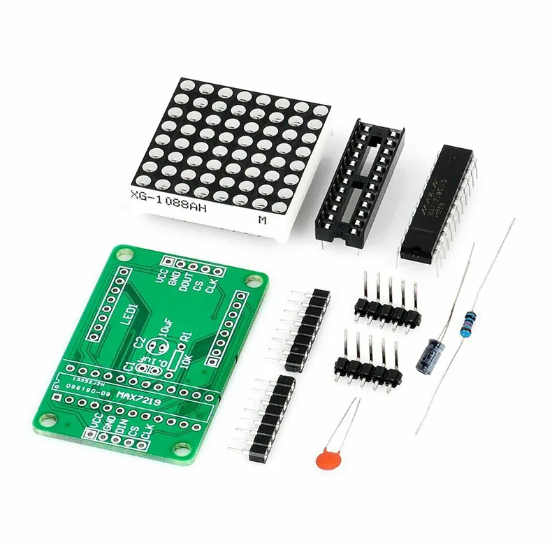 MAX7219 dot matrix module display module DIY kit microcontroller control module