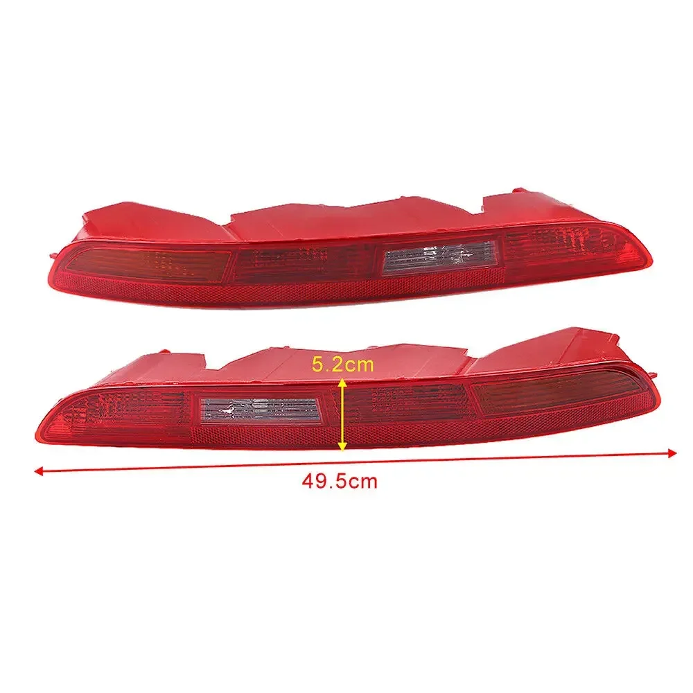 Car Rear Bumper Brake Light Tail Warming Turn Signal Reflector Lamp For Audi Q3 2011 2012 2013 2014 2015 8U0945096 8U0945095