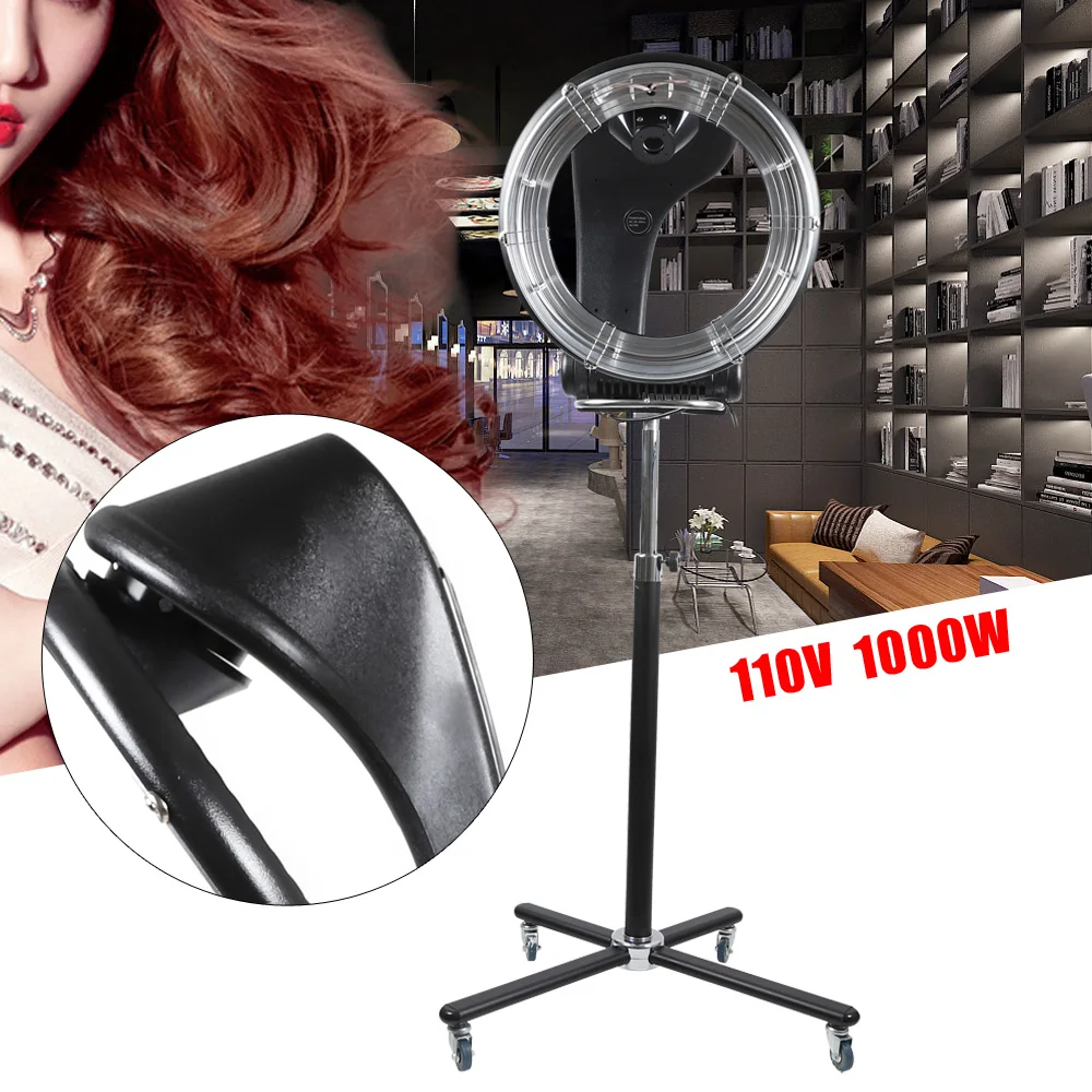 3 In 1 Track Infrared Hair Dryer 1000w US Standard 110v For Hair Dyeing Coloring Perming Stylish Design Stylish Design 360