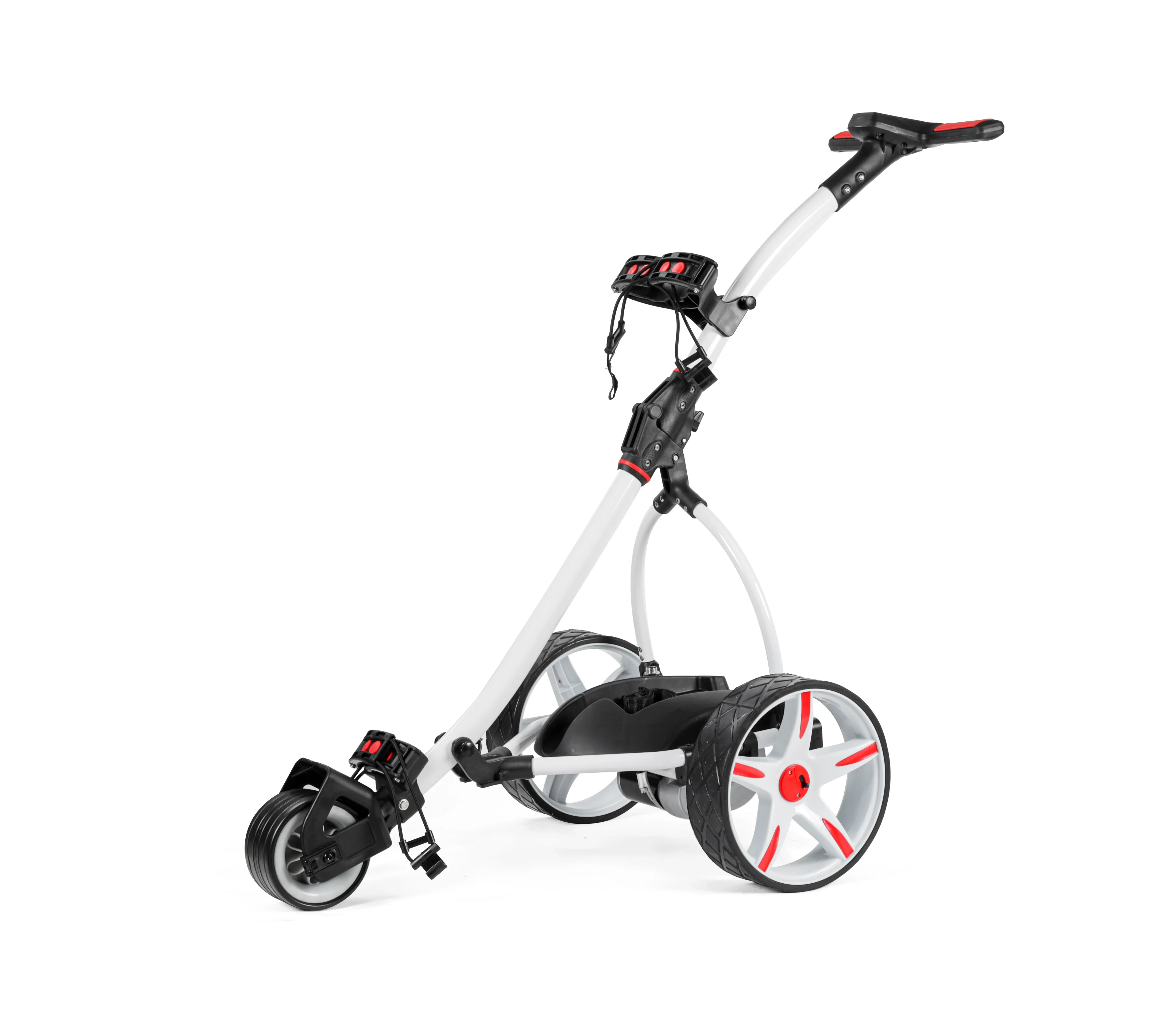 Golf Carts Electric 2 Motors Remote Control Electric Golf Trolley 3 Wheels Folding Scooter Golf