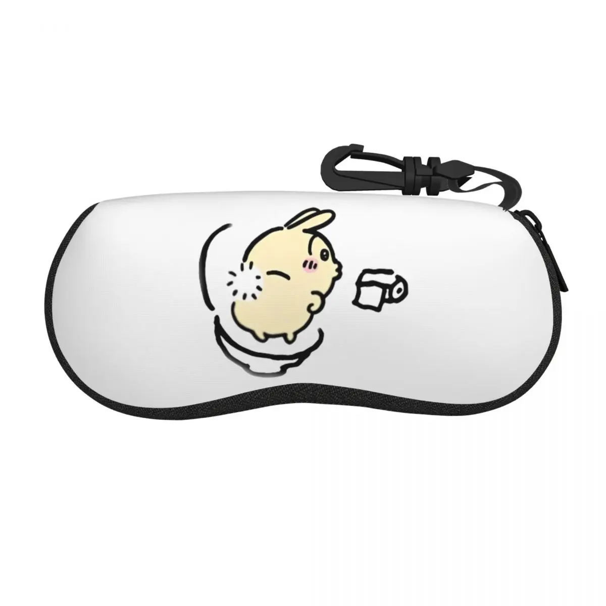 

Chiikawa Toilet Time Glasses Case Sunglasses Pouch Daily Classic Eyewear Accessory Custom Men Women Glasses Box