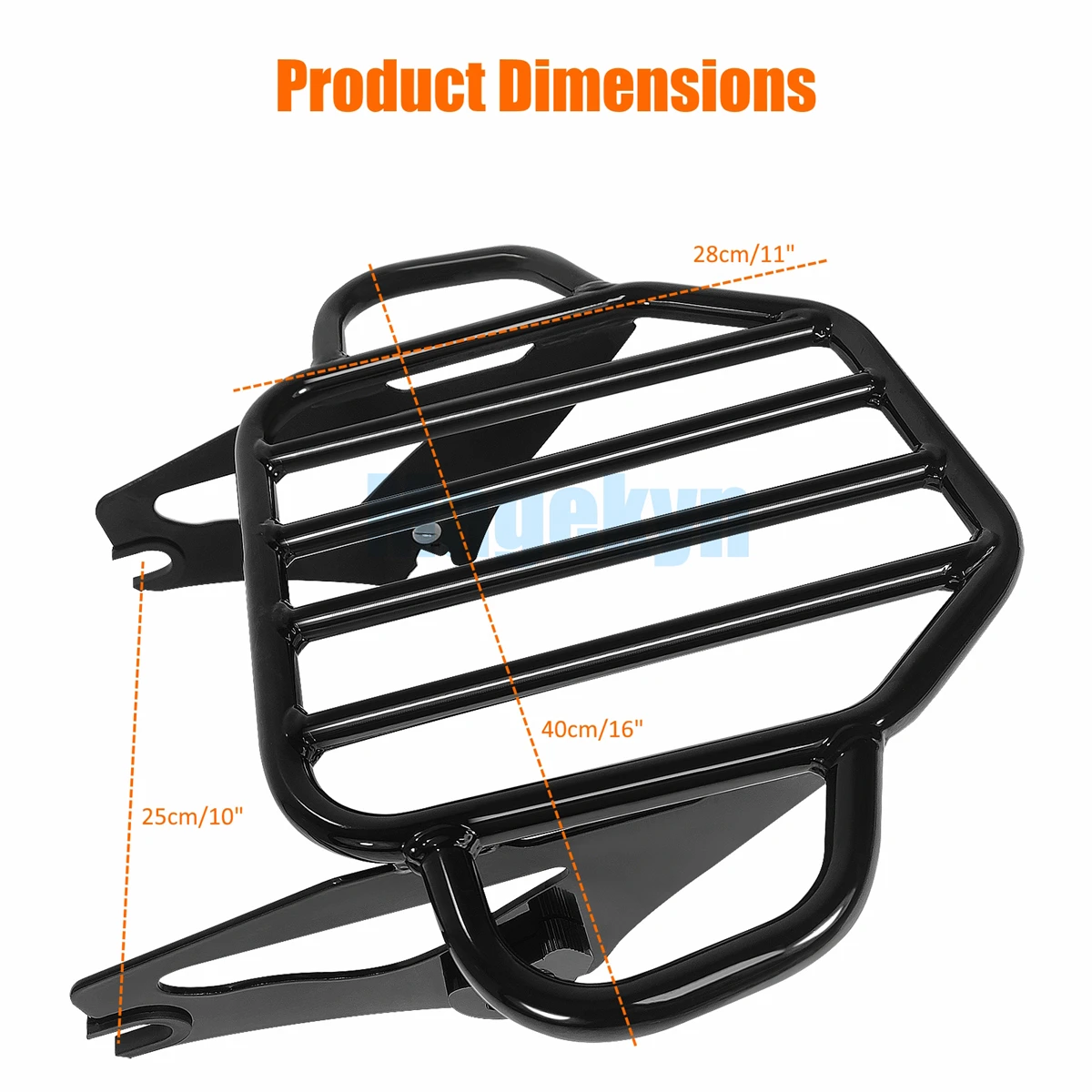 Odłączany bagażnik tylny Two Up do Harley Touring Road King Street Glide FLHX FLHR Tour Pack Pak 2009-2026 — zdjęcie 7