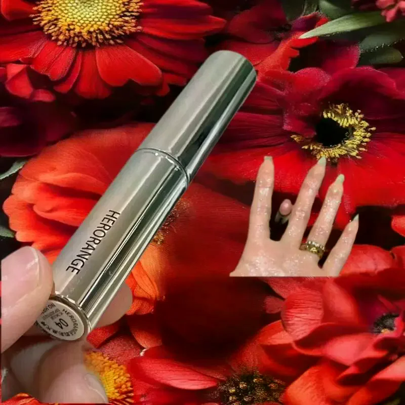 HERORANGE – bâton surligneur scintillant, paillettes naturelles, blanc, fard à paupières, crayon, Contour, ombrage, éclaircissant, maquillage pour le visage