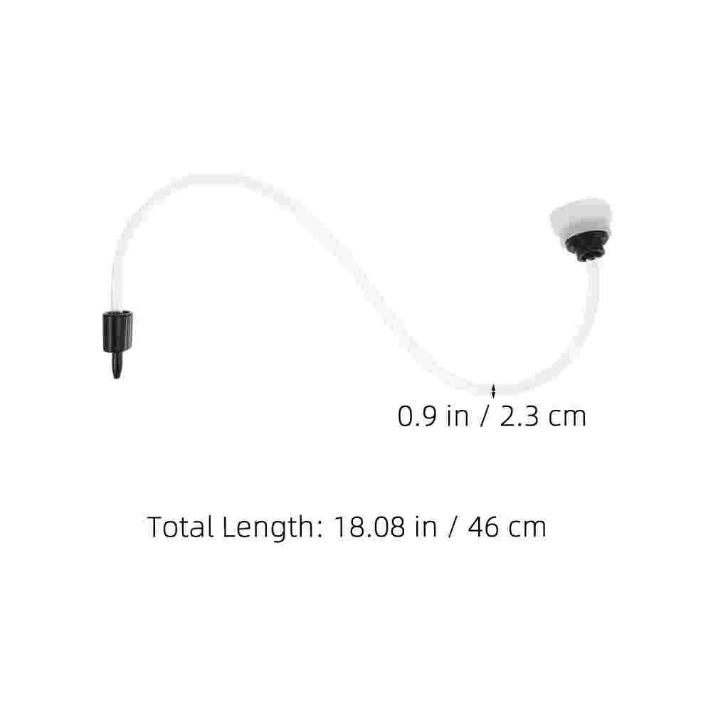 Vacuum Packaging Hose Sealer for Food Accessory Compatible with Foodsaver Catheter Transparent