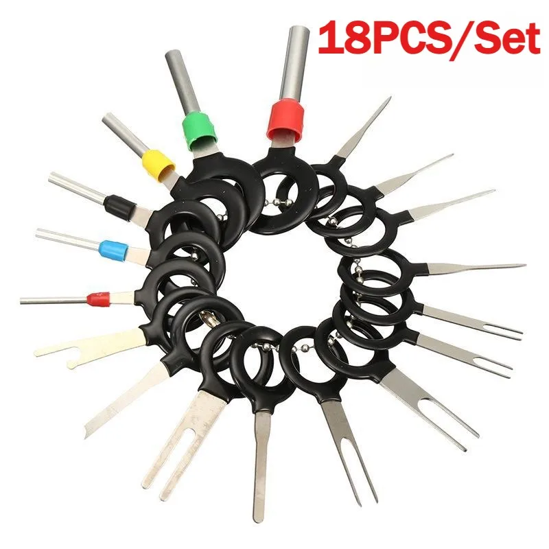 

Многоразмерный набор инструментов для снятия автомобильных терминалов, экстрактор контактов разъема, автомобильные механические инструменты