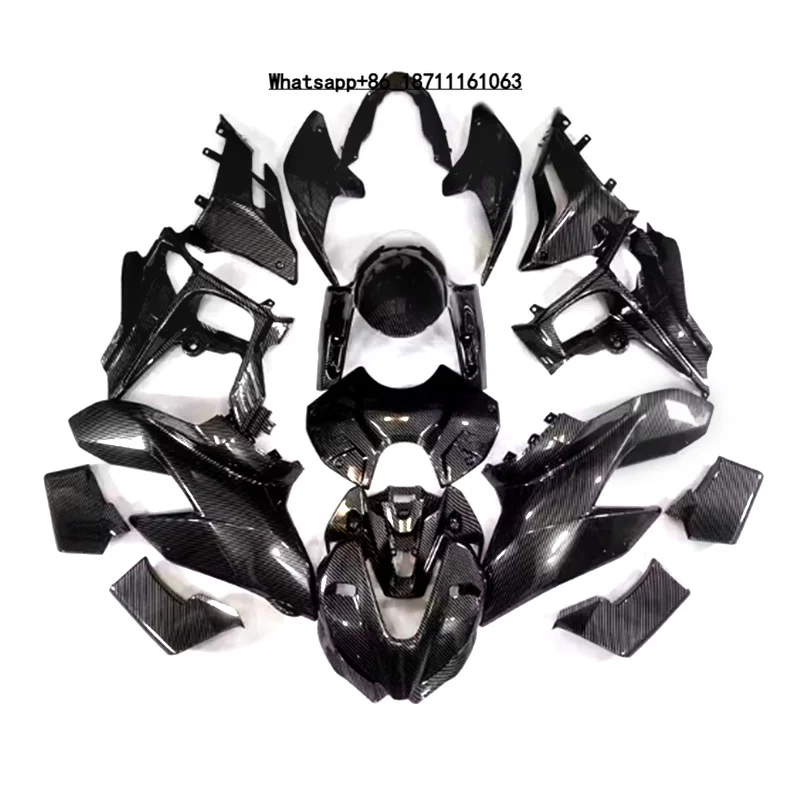 

Motorcycle Bodywork Fairings Kit Carbon Fiber Pattern Solo Seat Double Seat Streetfighter V4s