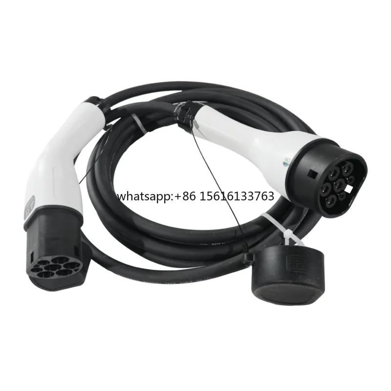 

New EV Charging Station Double Charger Gun Line Type2 One Phase 7kW 32A IP65 CE Certified for EU Market