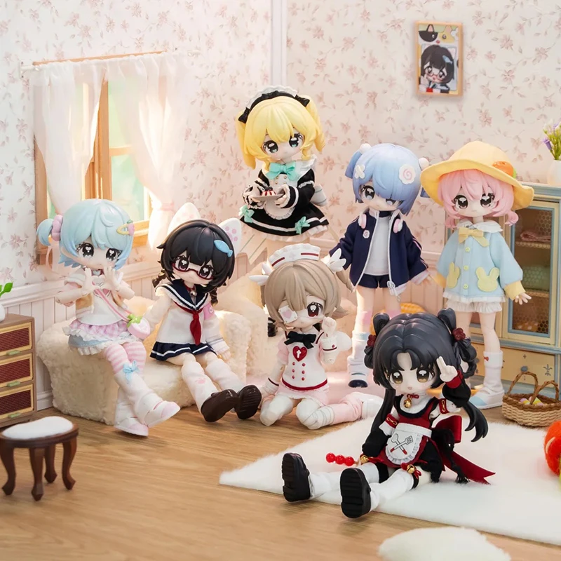 

Little Key Art Book 1/12 Scale BJD Blind Box Articulated Action Figure Collectible Doll Toy Gift For Anime Fans