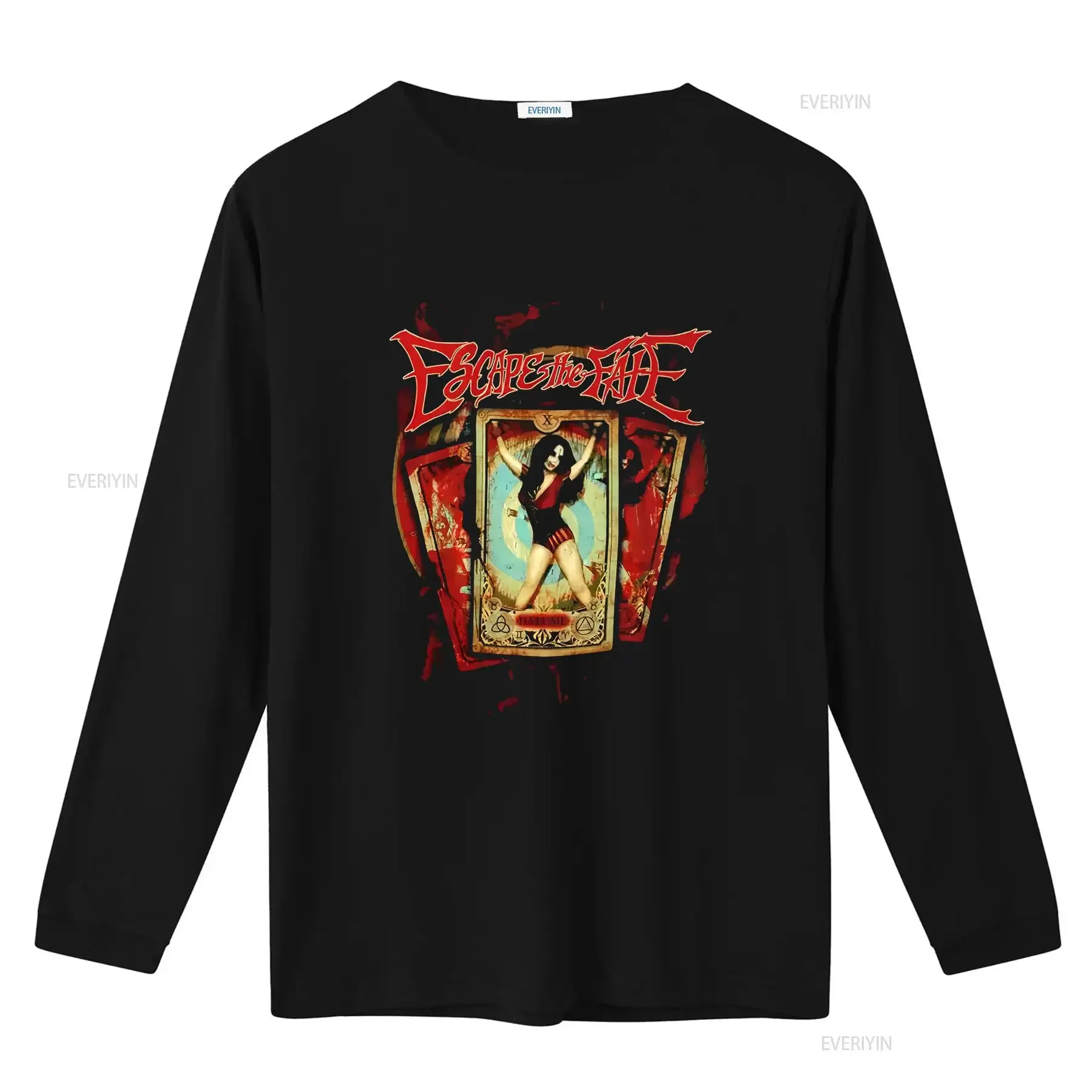 الهروب مصير الفرقة الموسيقى للمروحة السوداء كل حجم S 5XL تي شيرت AC1222 webp خمر غسلها جرافيك قليلا لينة الشارع الشهير