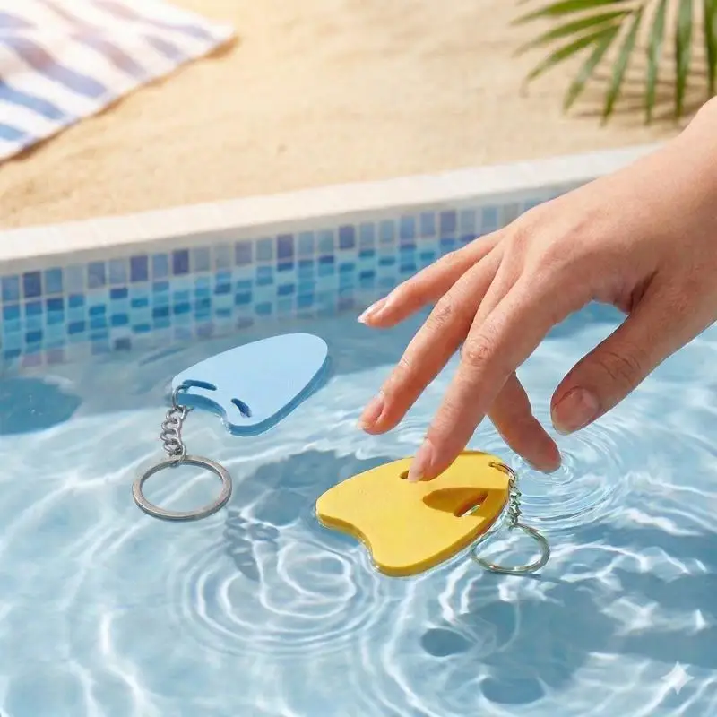 Swimming Keychain Sports Style Keychain Swimming Board Keychain Pendant Sports Style Bag Charm Mini Float Key Holder for Summer