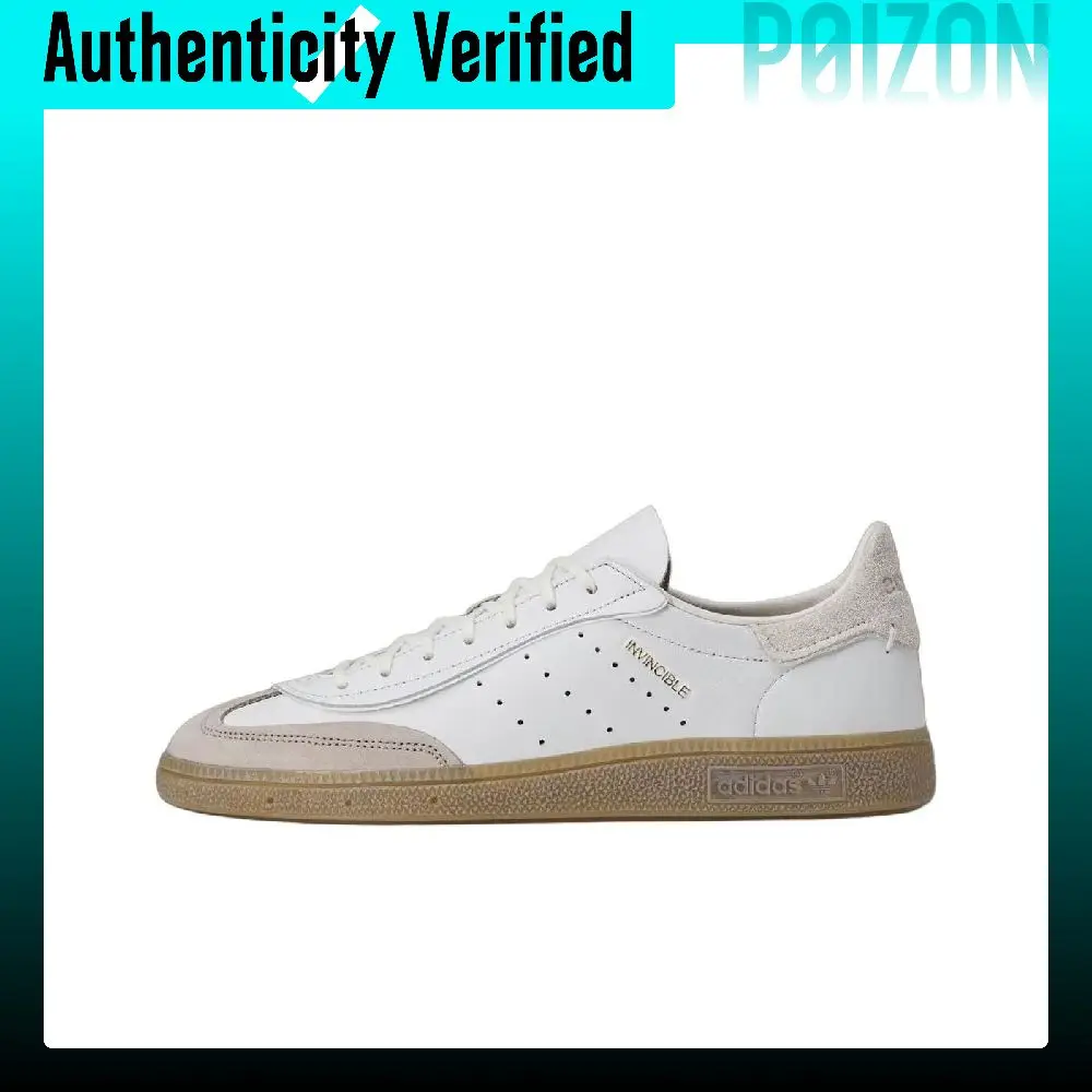 Adidas Originals x Invincible HANDBALL SPEZIAL Low top Skateboard Shoes Men's White JQ2376