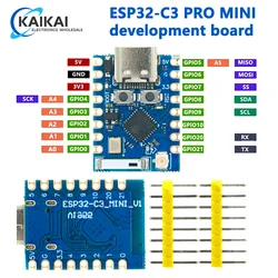 ESP32-C3 PRO MINI development board onboard ESP32-C3FH4 chip module WiFi Bluetooth development board