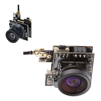 S2 OSD AIO 5.8G 40CH 800TVL HD Micro FPV Camera 150° FOV Horizontal 170° DFOV Diagonal Viewing Angle For RC Model Drone Car