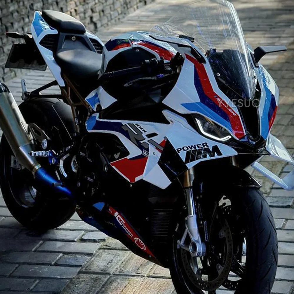 ل BMW S1000RR M1000RR دراجة نارية الشارات الزخرفية M 1000RR S 1000 RR اكسسوارات مجموعة ملصقات كاملة S1000RR 2019 - 2024