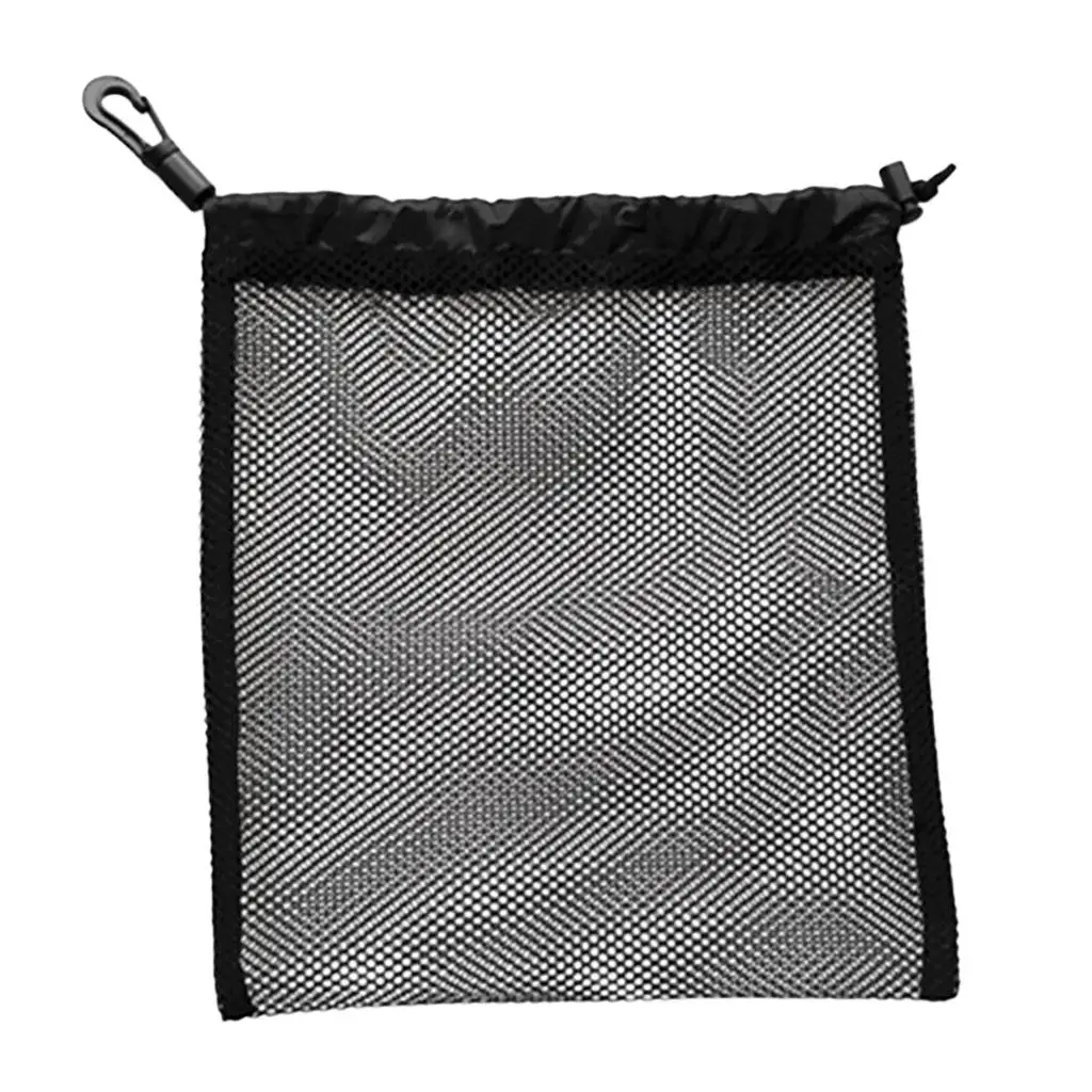 GolfBall Drawstring Storage Net Bag Table Tennis Balls Carrier