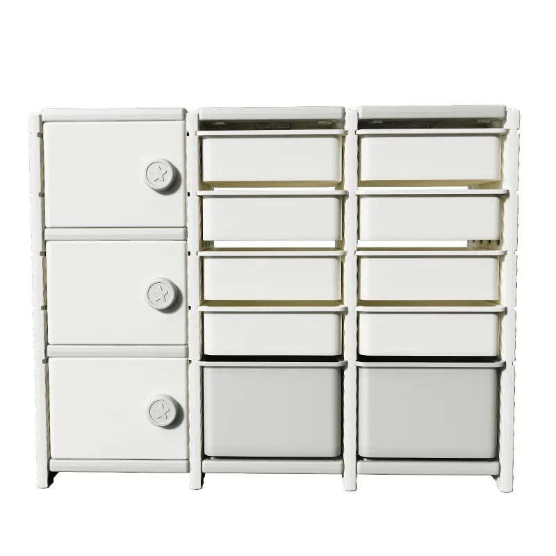 Toy storage rack Floor-to-ceiling multi-layer household storage Toy rack Simple classification Organizing box Locker