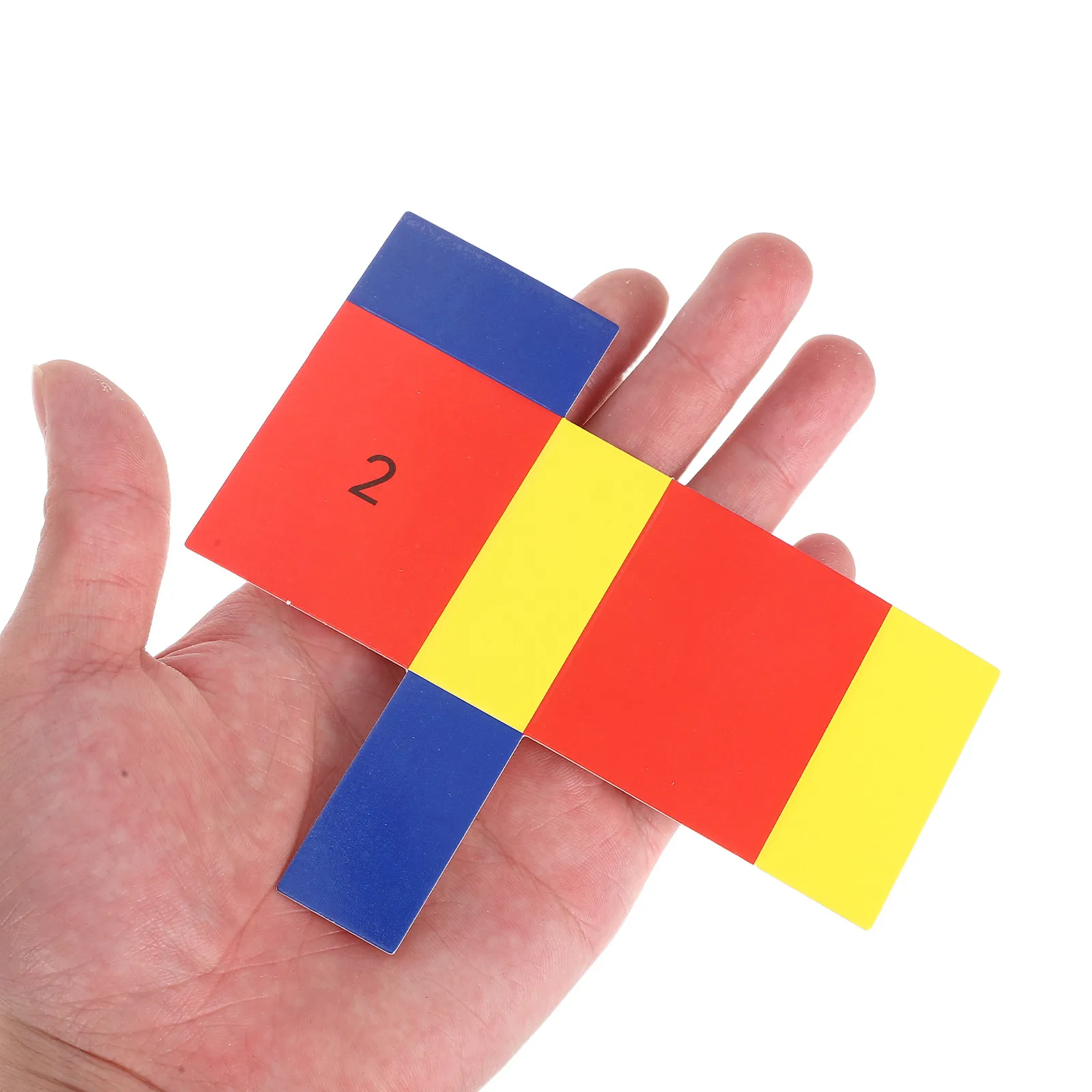 

54 Sheets Rectangular Prism Surface Area Demonstration Tool Foldable Learning Aid for Physics Experiment Teaching Supplies