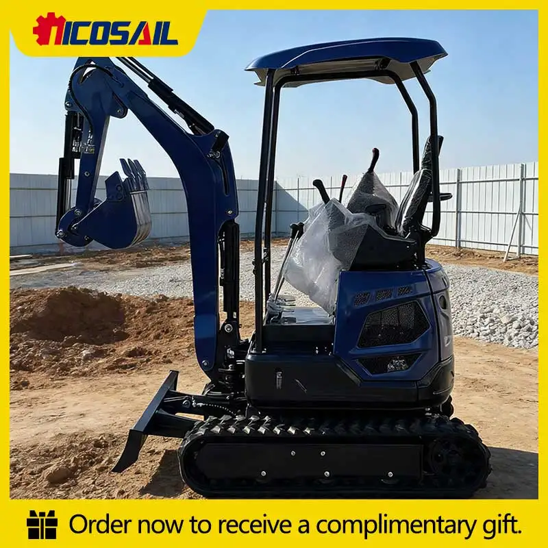 

Orchard-Specific 1.8t Mini Crawler Excavator – Narrow Width for Tree Care & Fertilizer Trenching