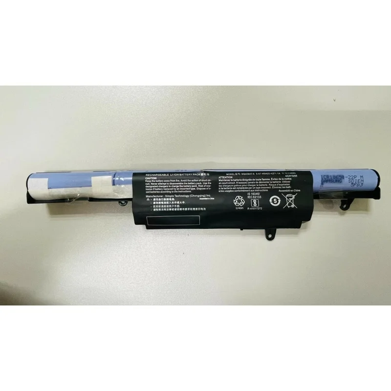 11.1Volt62Washi original laptop batteryW940BAT-6ApplicableClevo W94LSSeries6-87-W940S