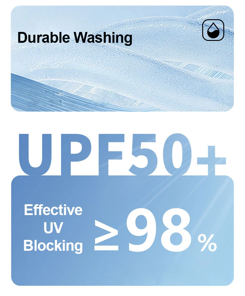 Damen Sonnenschutz-Handschuhe Sommer Fahr- und Fahrradhandschuhe mit Touchscreen-Funktion, Atmungsaktiv, Rutschfest, Flip-Top, Verlängerte Länge – Detail 2