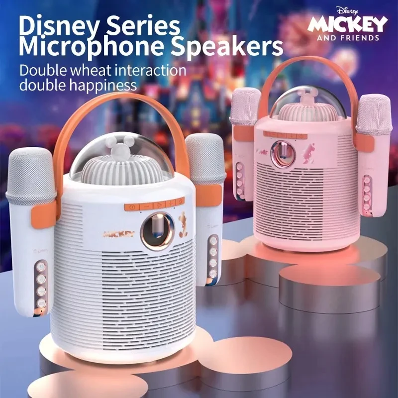 Cute Disney K68 Speaker Set 360° Stereo Sound HIFI Grade Music Bluetooth Broadcast Small And Portable Home Sound Box Gift