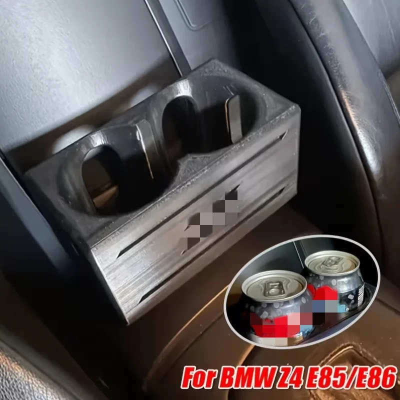 Center Console Cup Holder Storage Stand For BMW Z4 E85 E86 Car Interior Water Drink Bottle Holder Auto Interior Accessories