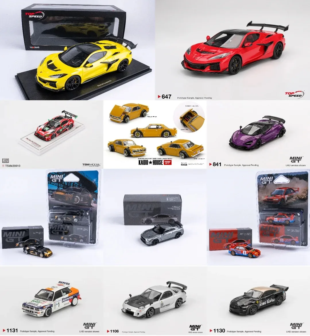 Neu eingetroffen: MINIGT Kaido House 1:64 S15 SILVIA ATHLETE RX-7 VeilSide R32 VeilSide Weiß M3 Kaido KW V1 Diecast Modellauto