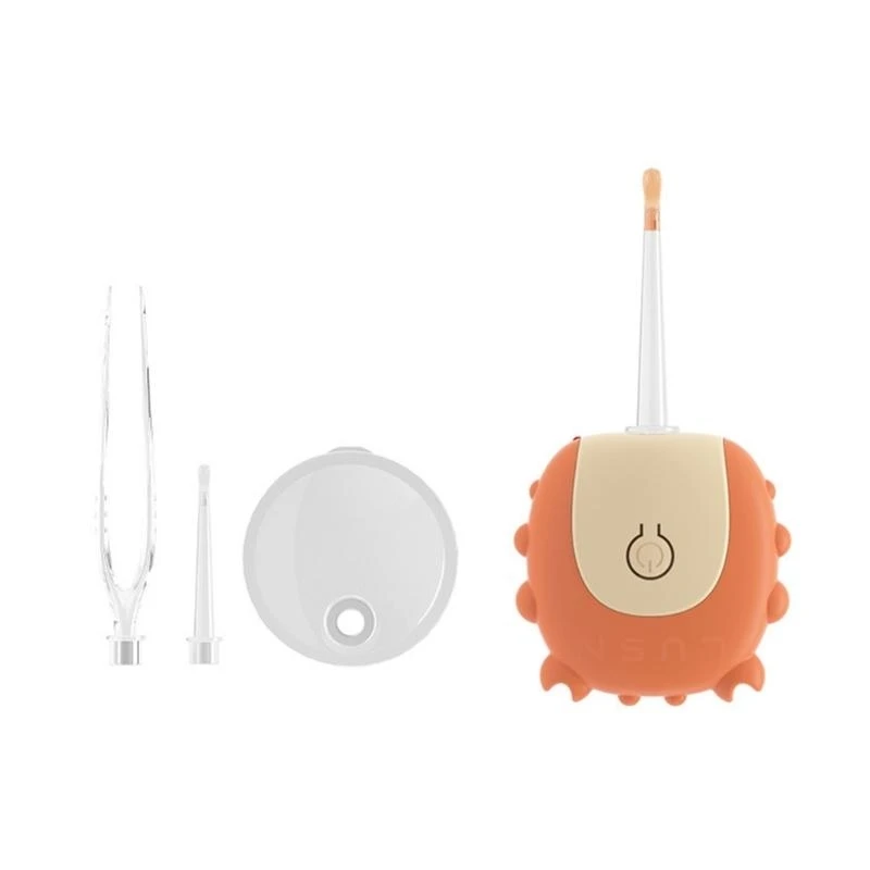 

J15U Мультяшный безопасный очиститель для ушей для младенцев со светодиодной подсветкой, мягкий инструмент для удаления ушной