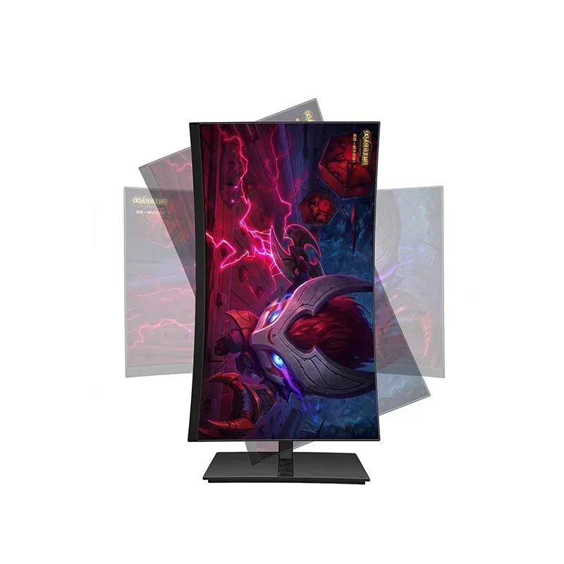 2024 nuevo diseño pantalla de Pc colorida 27 pulgadas FHD 1920*1080p RGB Monitor LCD 180Hz pantalla curva para juegos completos LED de escritorio