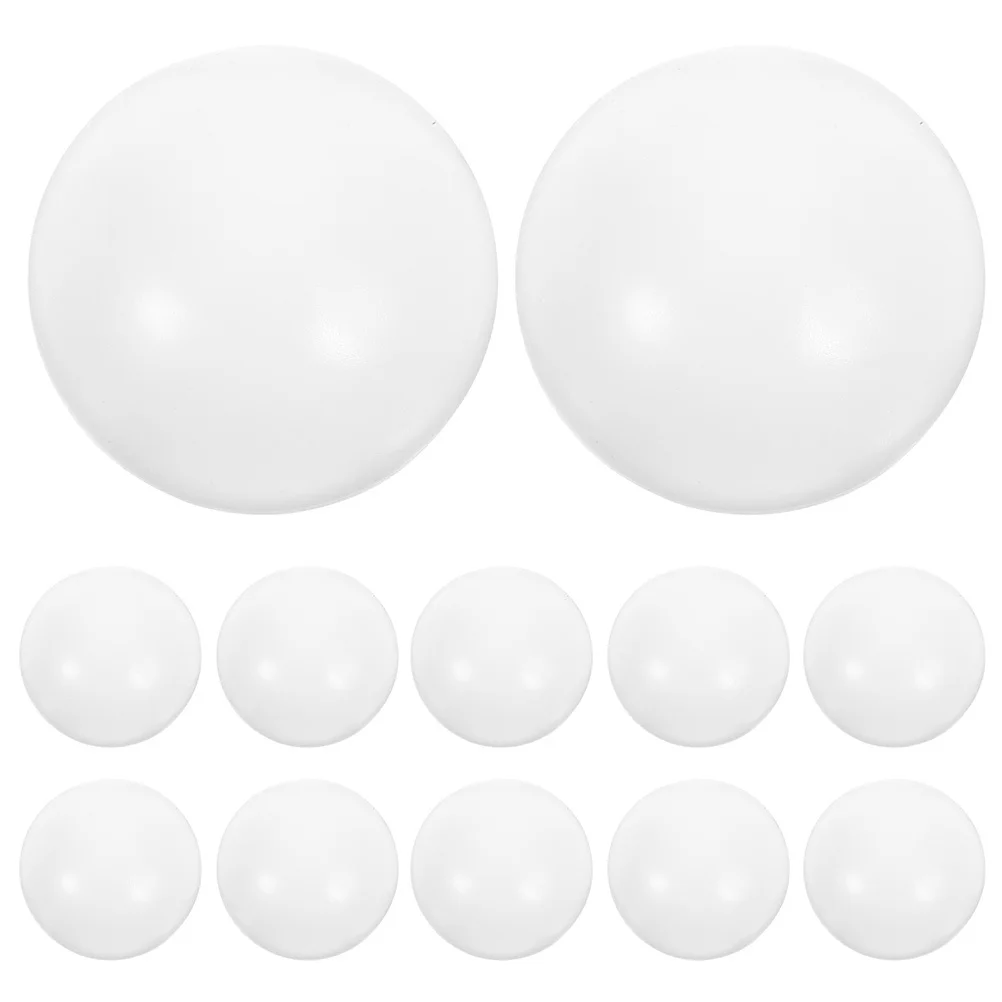 24 szt. Mini Gładkie Piłki do Futbolu 28mm Zamienne Piłki do Piłkarzyków Stołowych Wytrzymałe Akcesoria do Futbolu Stołowego